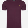 Lyle & Scott T-shirts Slub t-shirt - burgundy