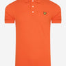 Lyle & Scott Polo's Plain polo shirt - burnt orange