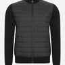 Barbour International Vesten Legacy baffle zip thru - black