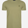 Lyle & Scott T-shirts Slub t-shirt - seaweed
