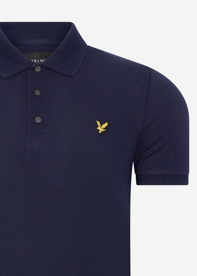 Lyle & Scott Polo's Plain polo shirt - navy