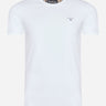 Barbour T-shirts Tartan sports tee - white