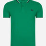 Fred Perry Polo's Twin tipped fred perry shirt - fp green