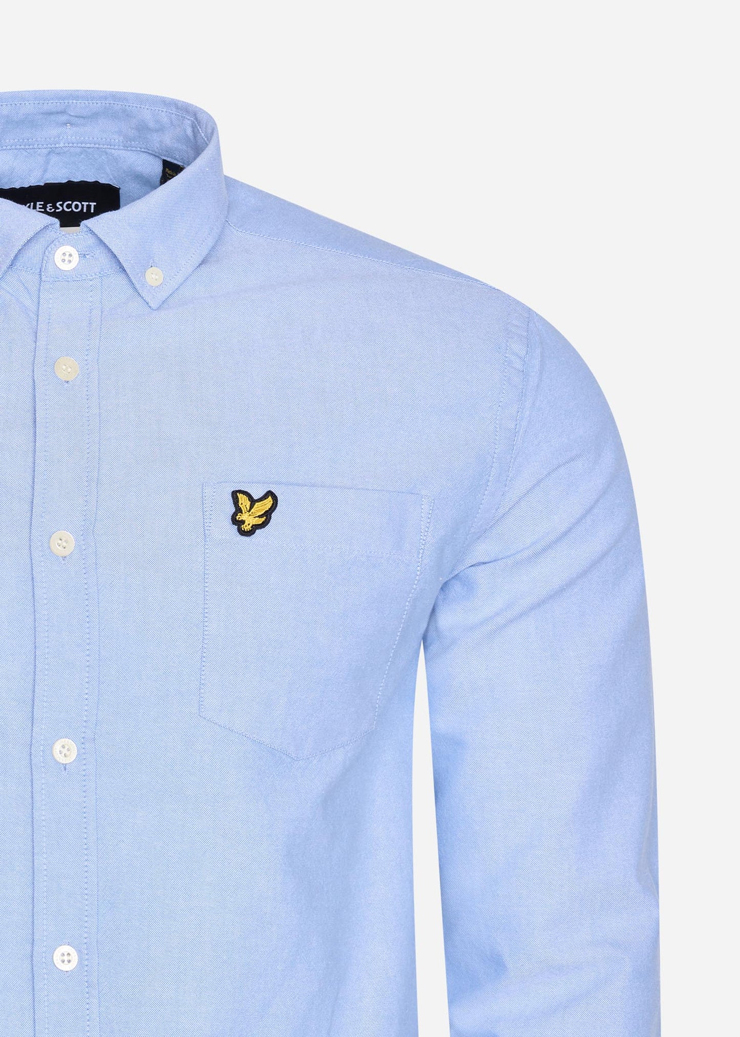Lyle & Scott Overhemden Oxford shirt - riviera