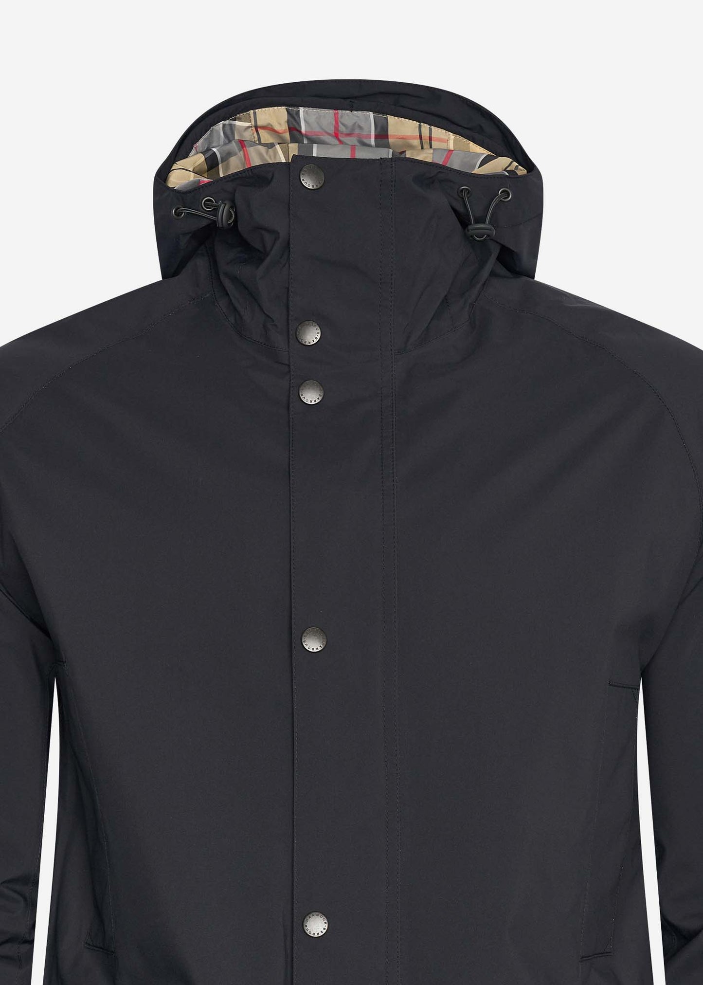 Barbour Jassen Waterproof hooded bedale - black dress