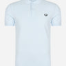 Fred Perry Polo's Plain Fred Perry shirt - light ice