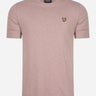 Lyle & Scott T-shirts Slub t-shirt - hutton pink