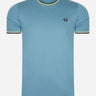 Fred Perry T-shirts Twin tipped t-shirt - ash blue