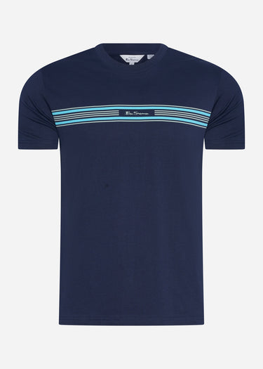 Ben Sherman T-shirts Seasonal stripe - marine