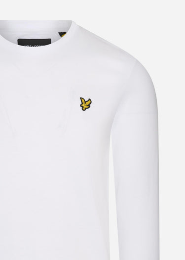 Lyle & Scott Truien  Crew neck sweatshirt - white