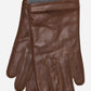 Barbour Handschoenen  Braden burnished leather glove - brown 