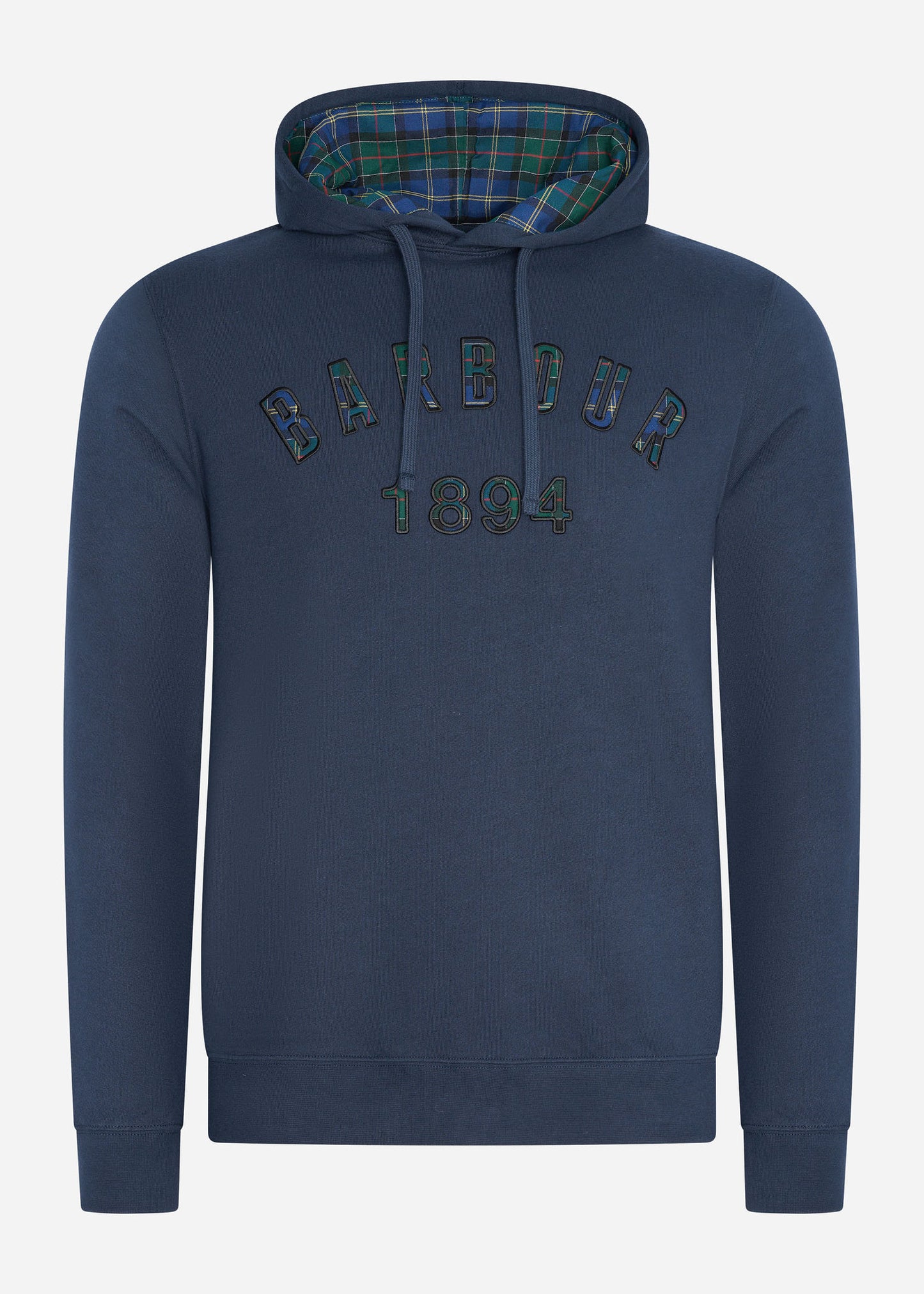 barbour hoodie trui navy