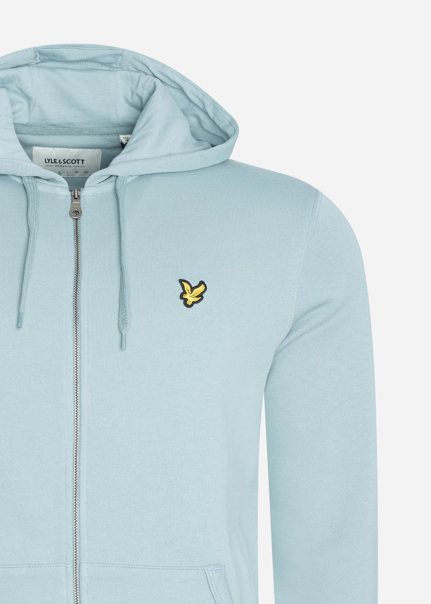 Lyle & Scott Vesten Zip through hoodie - away blue