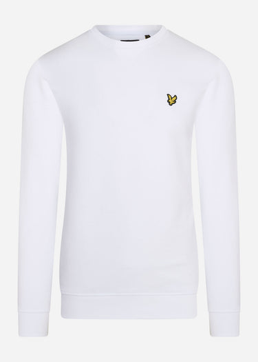Lyle & Scott Truien  Crew neck sweatshirt - white