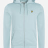 Lyle & Scott Vesten Zip through hoodie - away blue