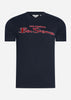 Ben Sherman T-shirts Signature logo tee - dark navy