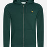 Lyle & Scott Vesten Zip through hoodie - dark green
