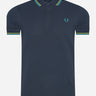 Fred Perry Polo's Twin tipped fred perry shirt - drkairf lim sgrn