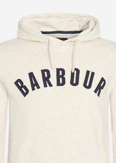 Barbour Hoodies  Acton hoodie - ecru marl