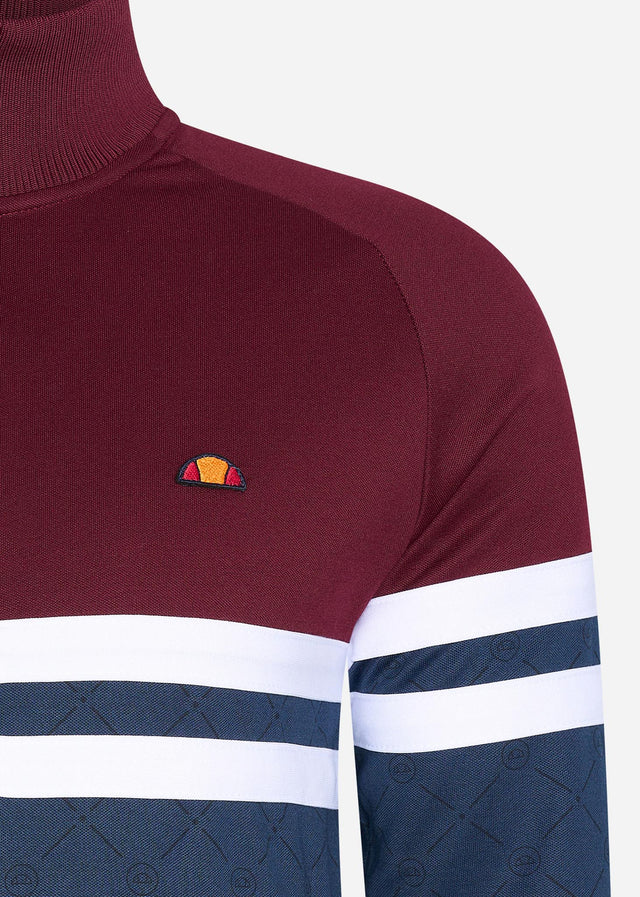 Ellesse Cardigans Prende track top - burgundy