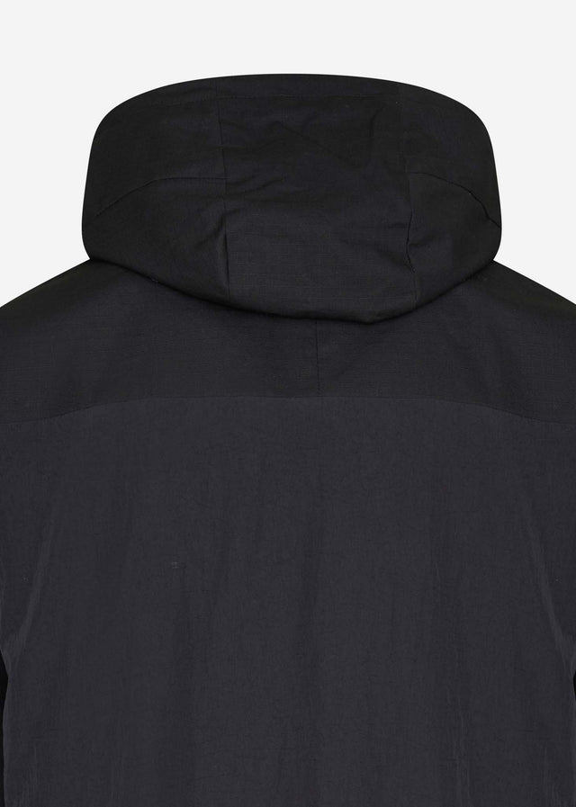 MA.Strum Jassen CR hooded parka - jet black