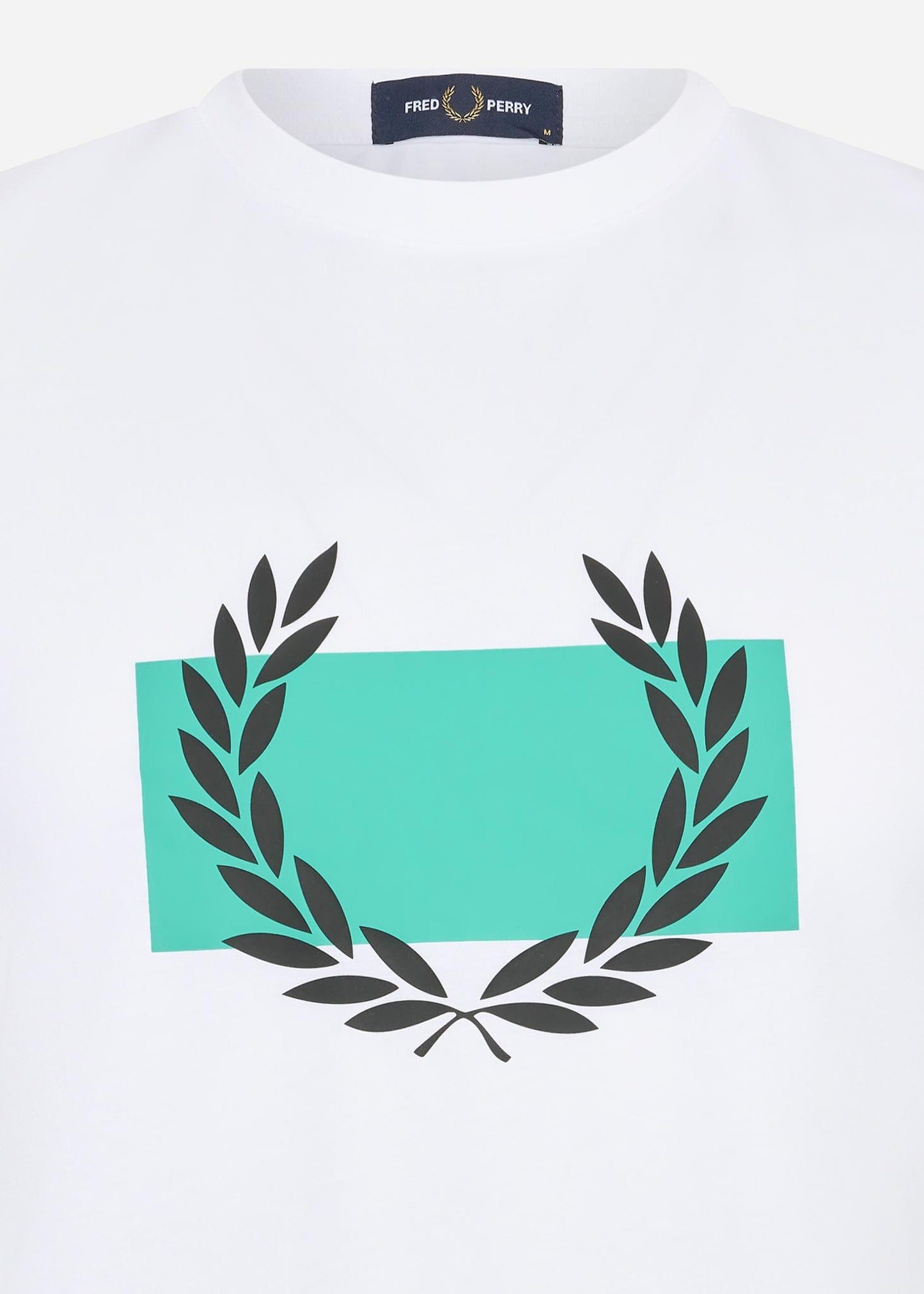 Fred Perry T-shirts  Laurel wreath print t-shirt - white 