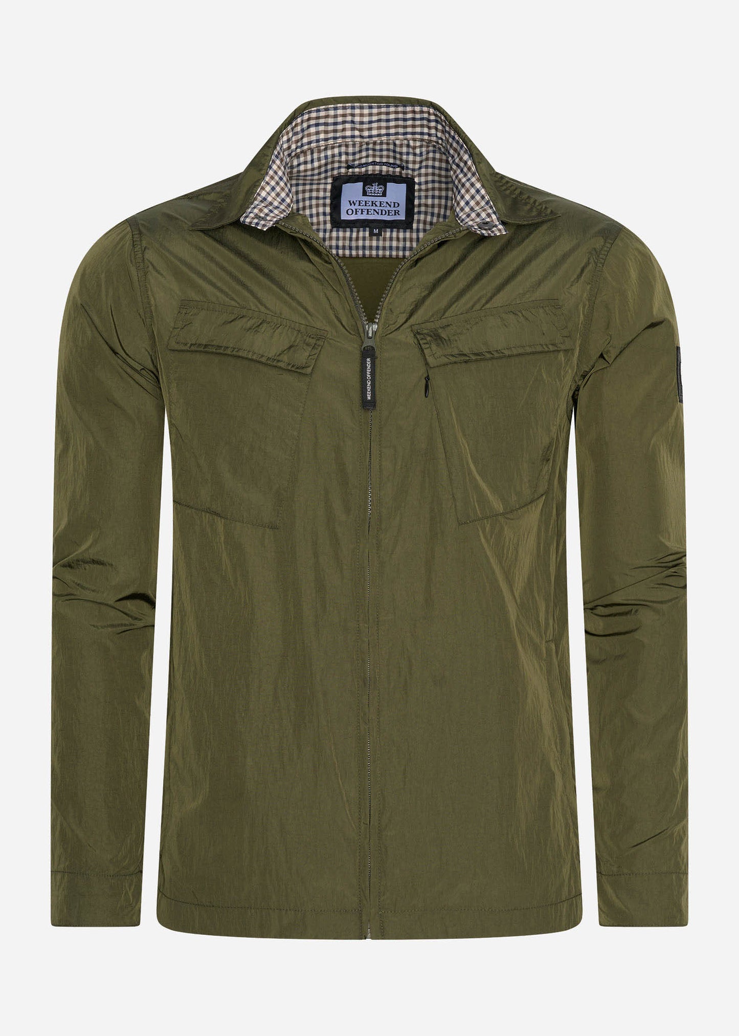 Weekend Offender overshirt groen