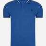 Fred Perry Polo's Twin tipped fred perry shirt - shaded cobalt