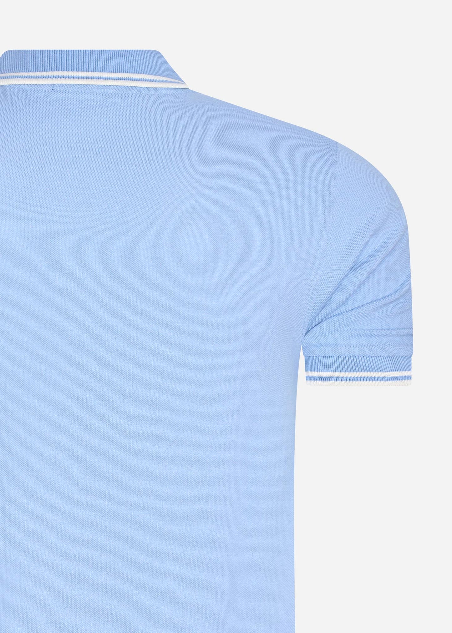 Twin tipped fred perry shirt - sky snow