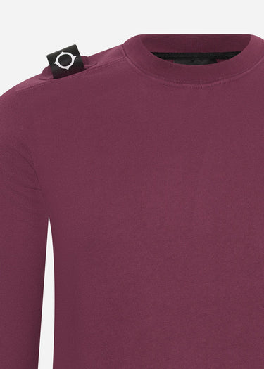 MA.Strum Truien  Core crew sweat - fig