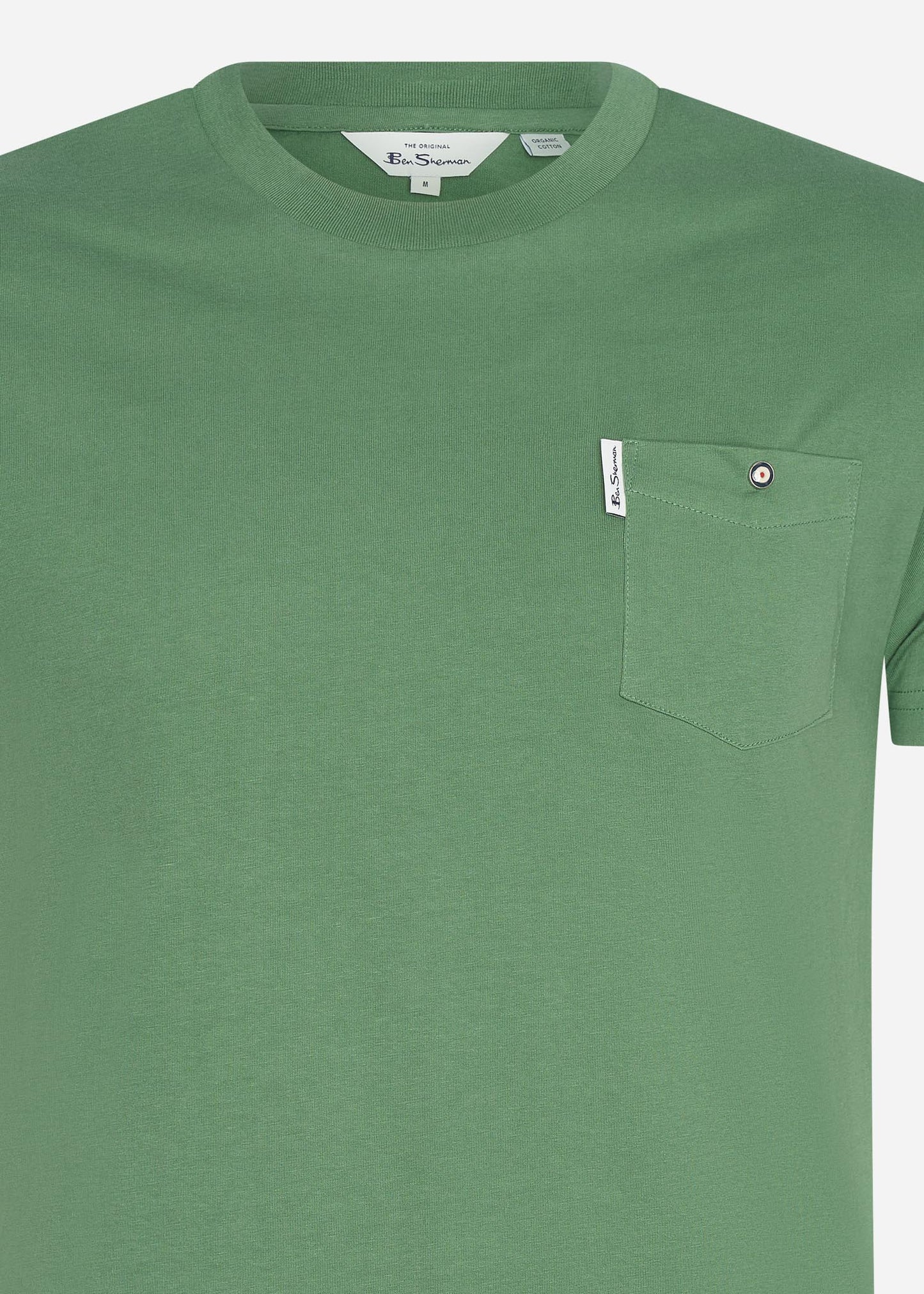 Ben Sherman T-shirts Signature pocket tee - rich fern