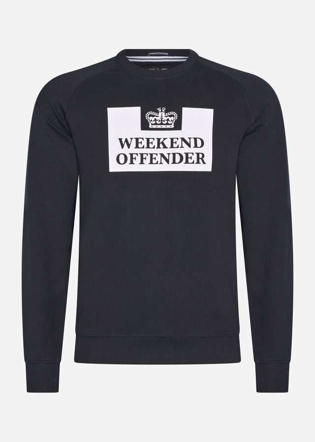 Weekend Offender Truien Penitentiary classic - black