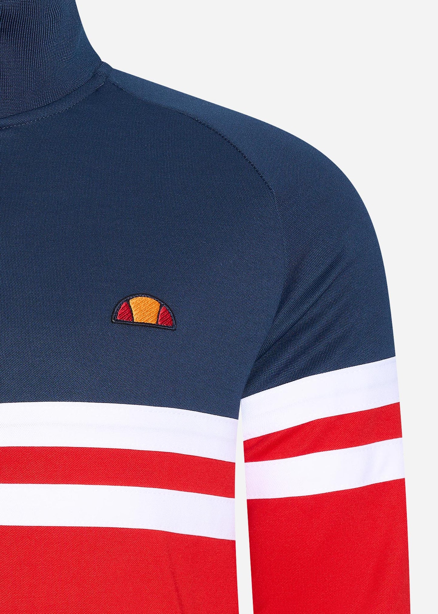 Ellesse track top navy white red