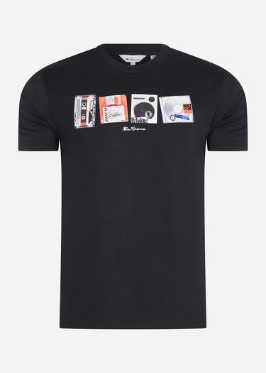 Ben Sherman T-shirts  Retro item stack - black