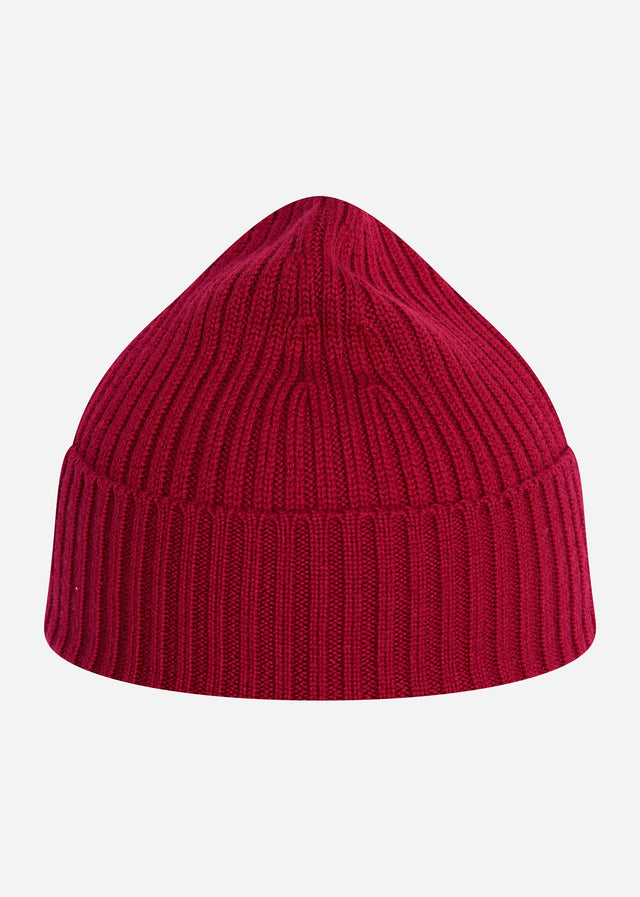 Lacoste Beanies Wool cap - bordeaux