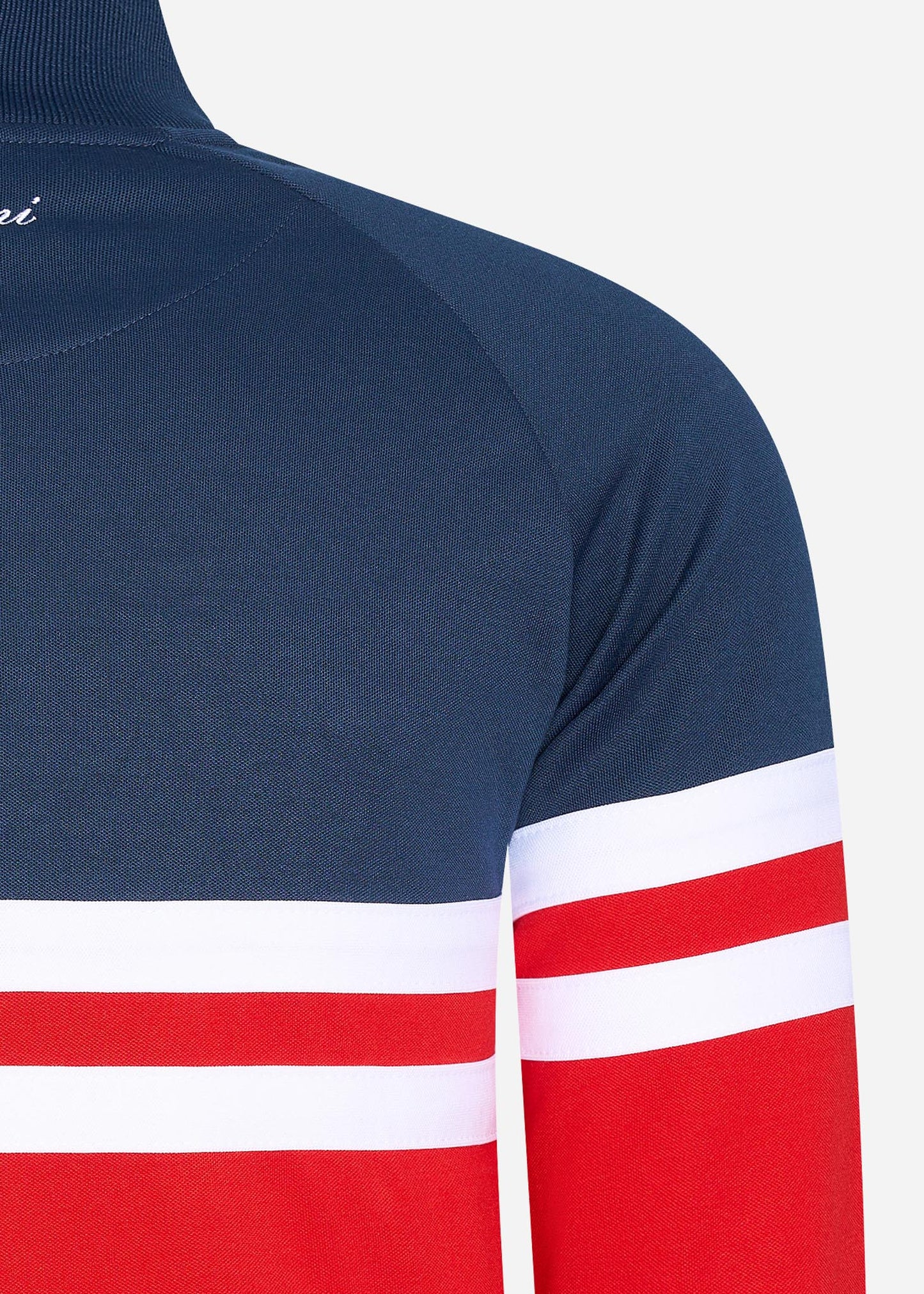 Ellesse track top navy white red