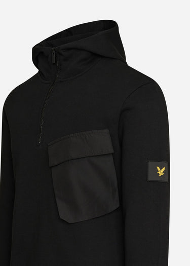 Lyle & Scott Hoodies Pocket hoodie - jet black