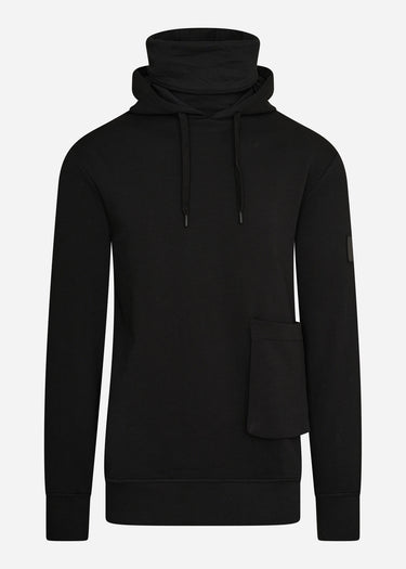 Lyle & Scott Hoodies  Face covered hoodie - jet black