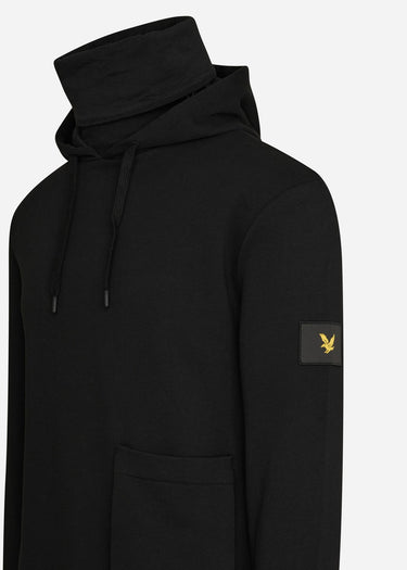 Lyle & Scott Hoodies  Face covered hoodie - jet black