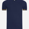 Ben Sherman T-shirts Pique tee - marine