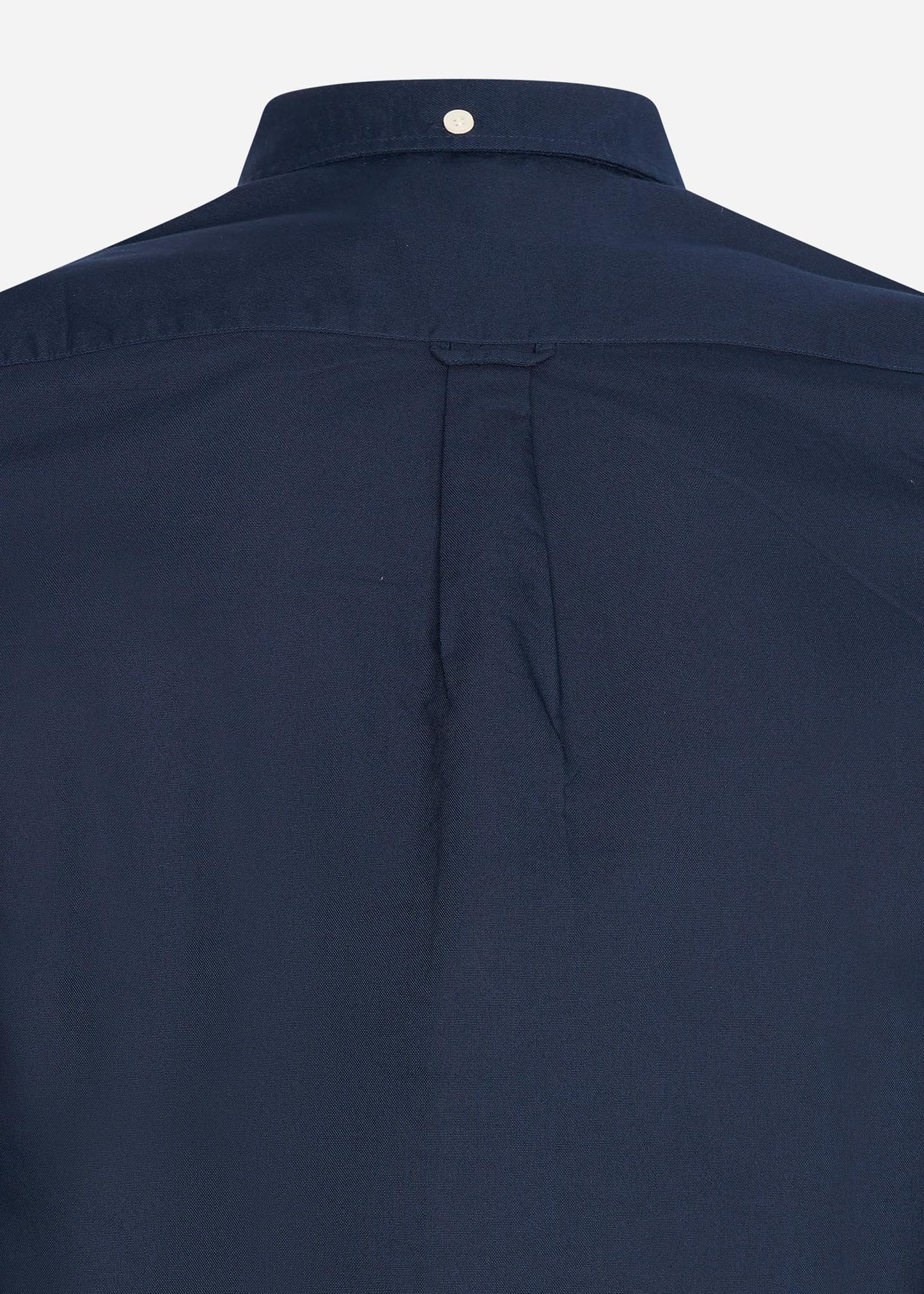 Lyle & Scott Overhemden Light weight oxford shirt - dark navy