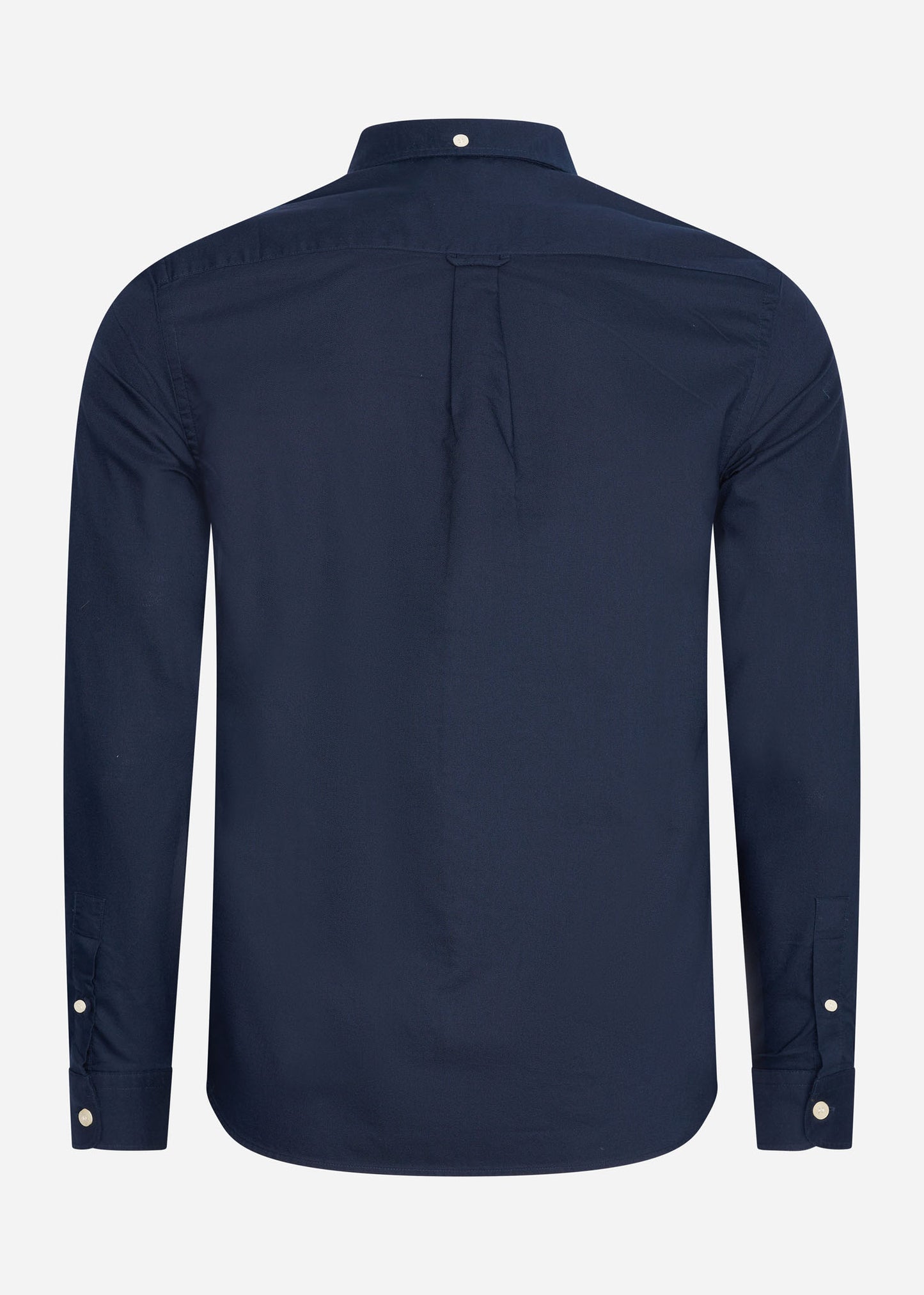 Lyle & Scott Overhemden Light weight oxford shirt - dark navy