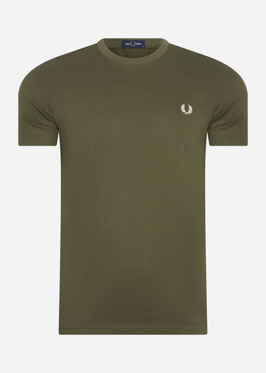 Fred Perry T-shirts  Graphic print t-shirt - military green