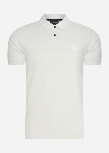 MA.Strum Polo's  SS pique polo - grey violet