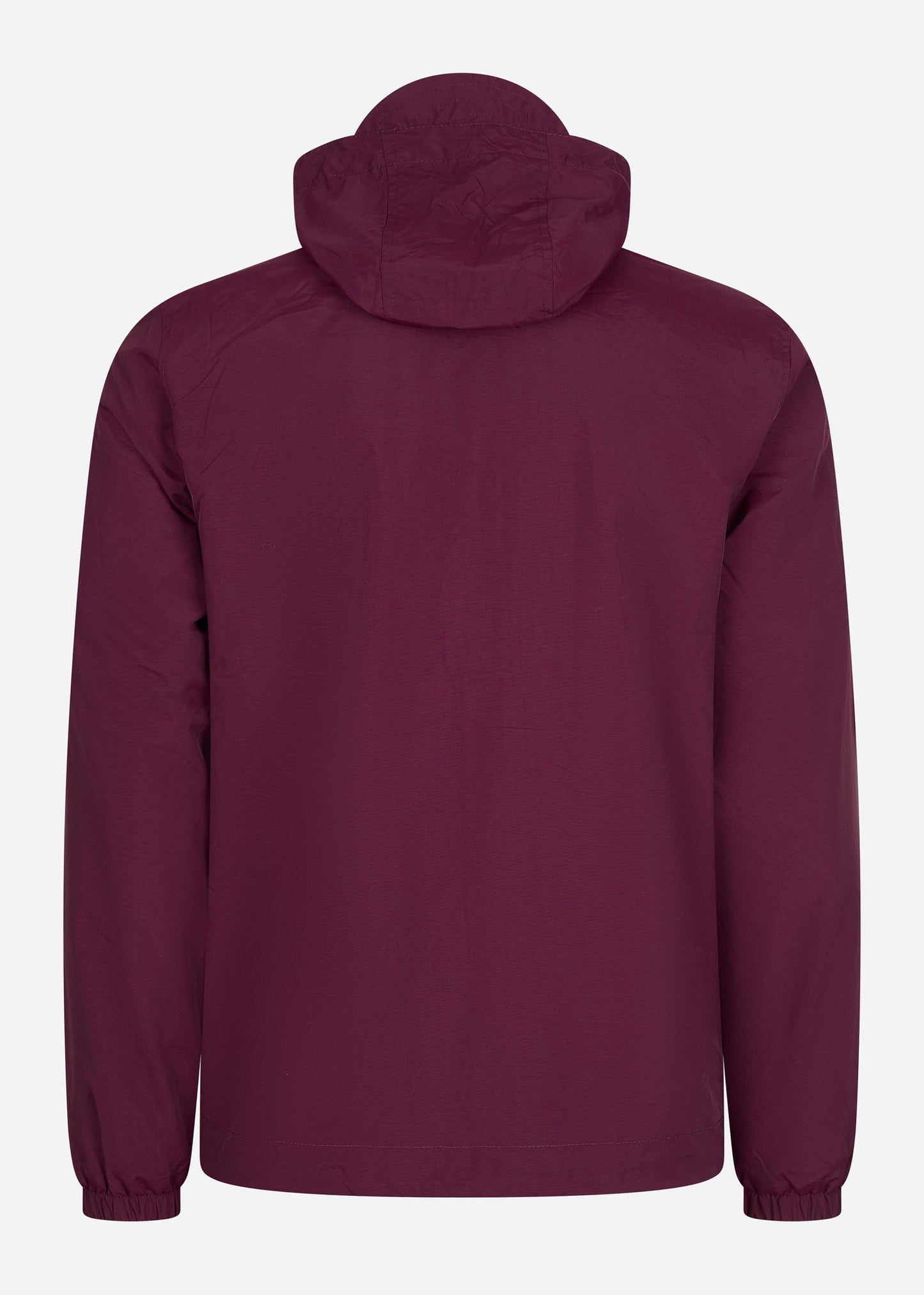 Lyle & Scott Jassen Zip through hooded jacket - burgundy