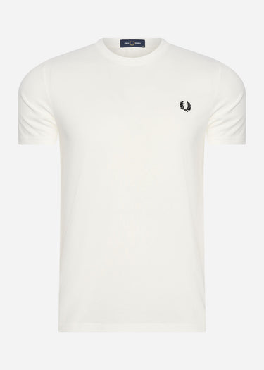 Fred Perry T-shirts  Graphic print t-shirt - snow white