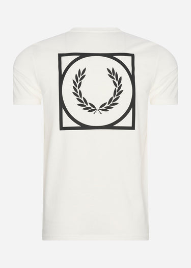 Fred Perry T-shirts  Graphic print t-shirt - snow white