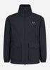 Fred Perry Jassen Patch pocket zip through jacket - navy