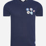 Ben Sherman T-shirts Mod badge print tee - marine