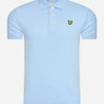 Lyle & Scott Polo's Plain polo shirt - light blue